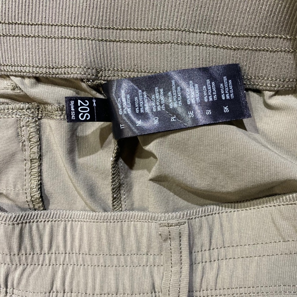 Kuhl Navigatr Shorts Mens 38 Khaki Tan Stretch Hiking Travel Outdoor Cargo Gorp - Picture 9 of 12